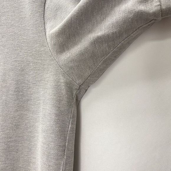 Polo Sport Vintage Ralph Lauren Large Logo Made in USA Grey Polo Shirt M - Picture 9 of 10